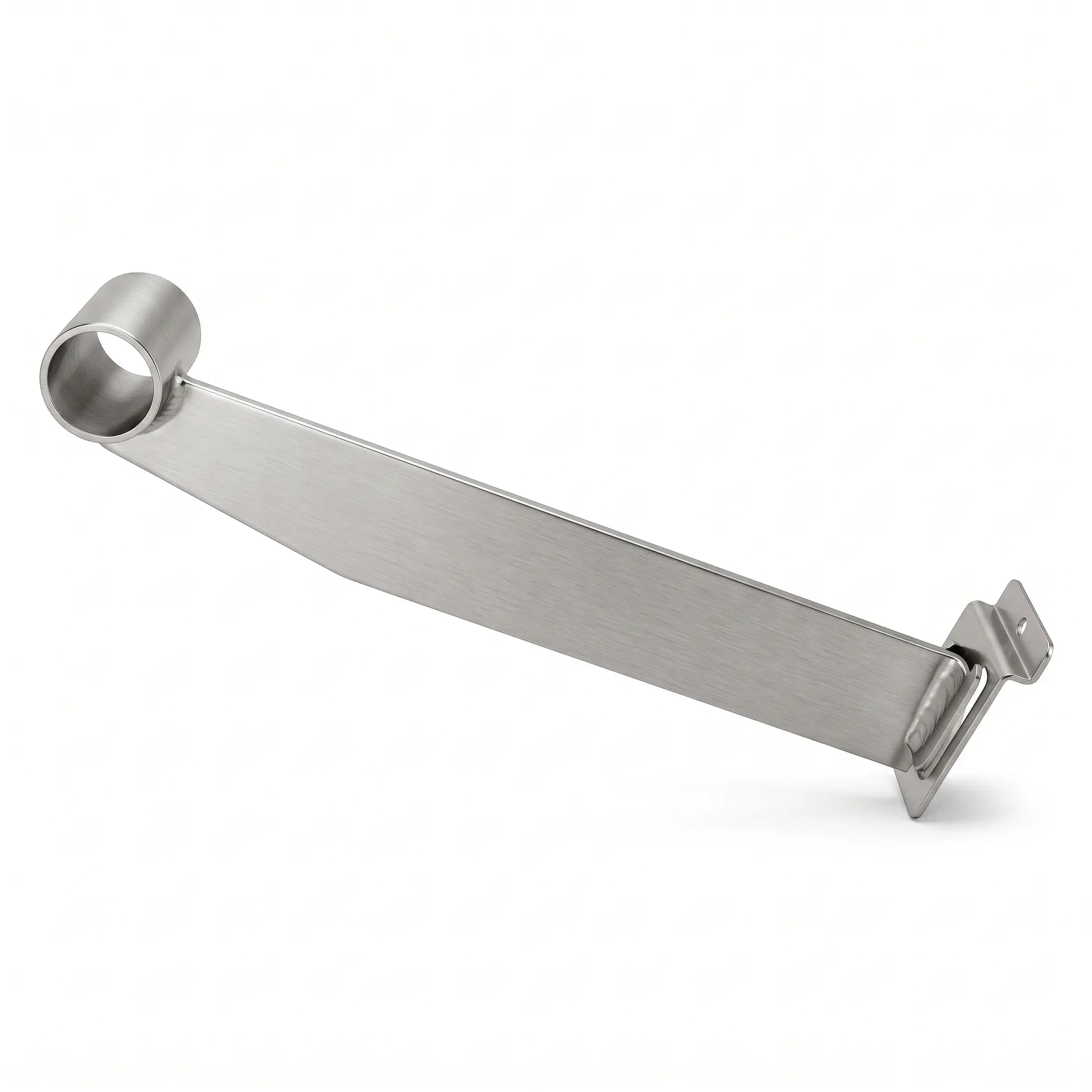 12" Slatwall Round Tubing Hangrail Bracket for 1-1/4" Dia. Rails Austin Store Fixtures