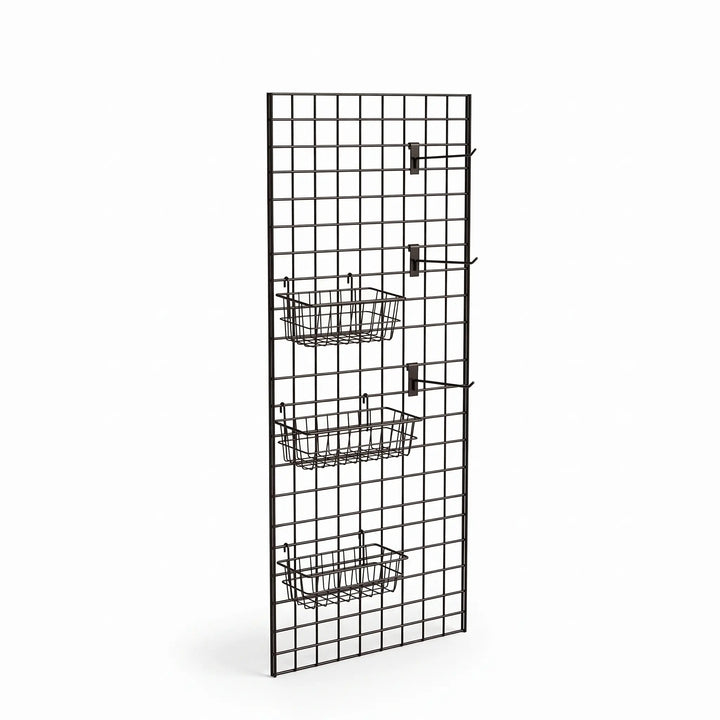 2' x 6' Heavy-Duty Wire Gridwall Panel for Retail Display (24" x 72") Austin Store Fixtures