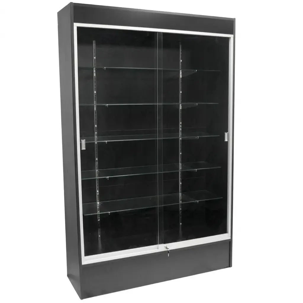 4-Foot Full Vision Wood Wallcase Display Cabinet - WCB4