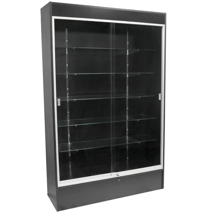 4-Foot Full Vision Wood Wallcase Display Cabinet - WCB4