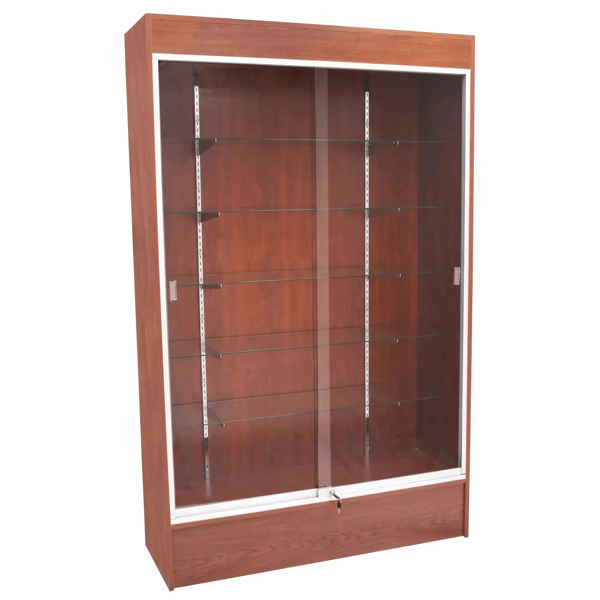 4-Foot Full Vision Wood Wallcase Display Cabinet - WCB4