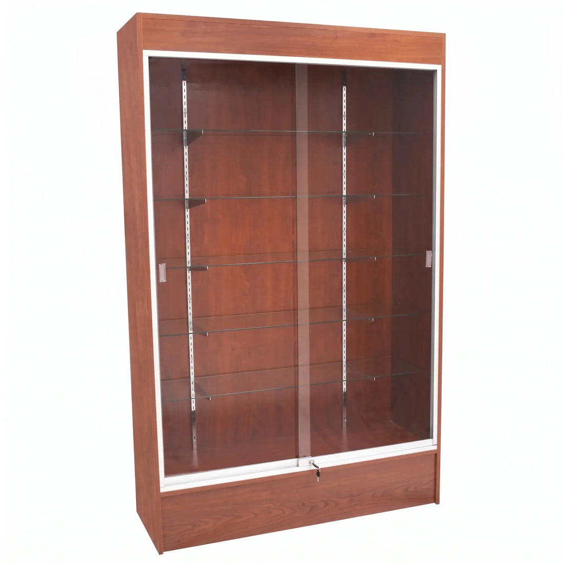 4-Foot Full Vision Wood Wallcase Display Cabinet - WCB4