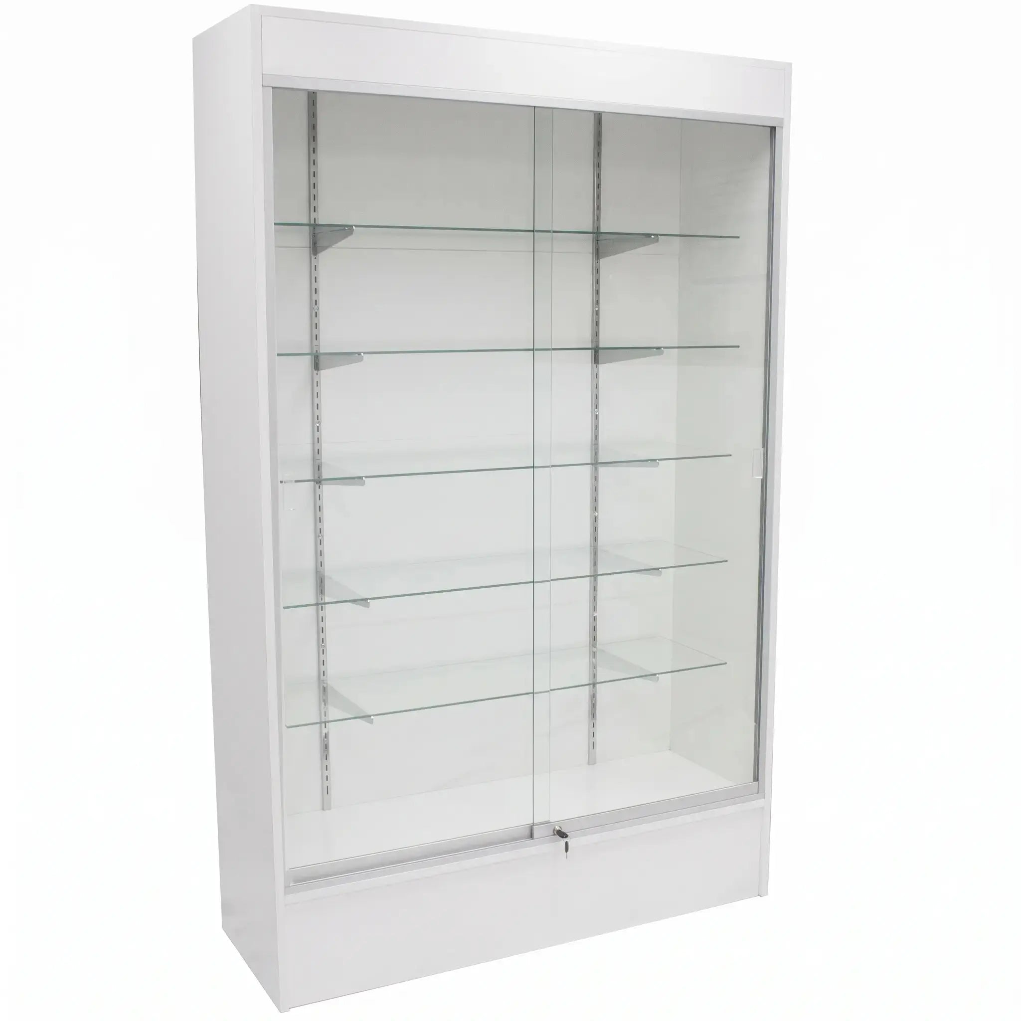 4-Foot Full Vision Wood Wallcase Display Cabinet - WCB4