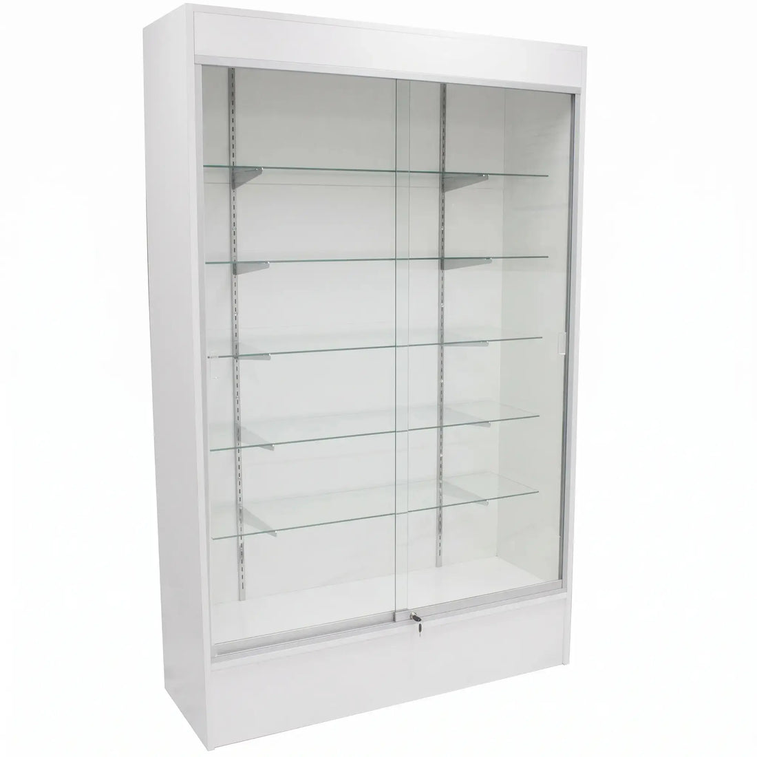 4-Foot Full Vision Wood Wallcase Display Cabinet - WCB4