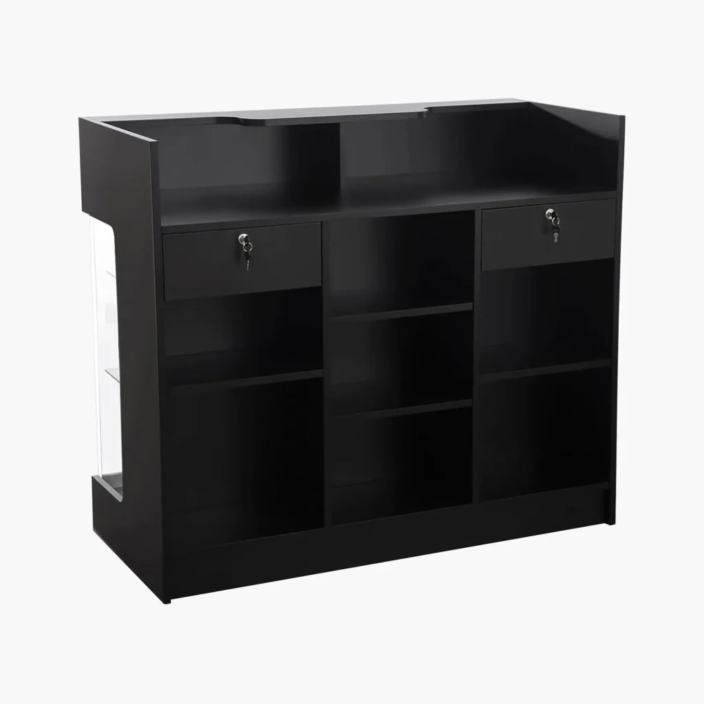 6-Foot Ledgetop Counter with Showcase Front (LTRC6) Austin Store Fixtures