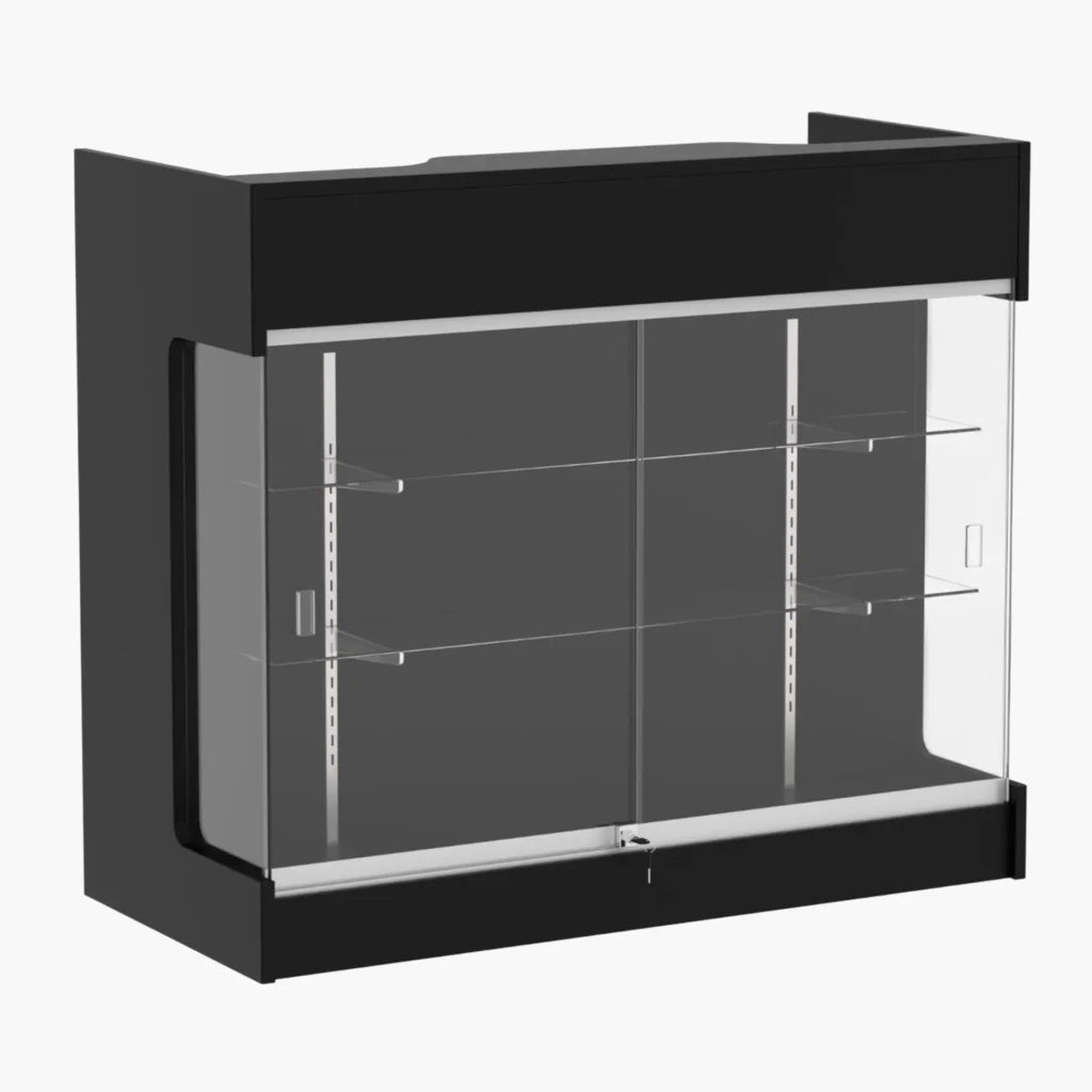 6-Foot Ledgetop Counter with Showcase Front (LTRC6) Austin Store Fixtures