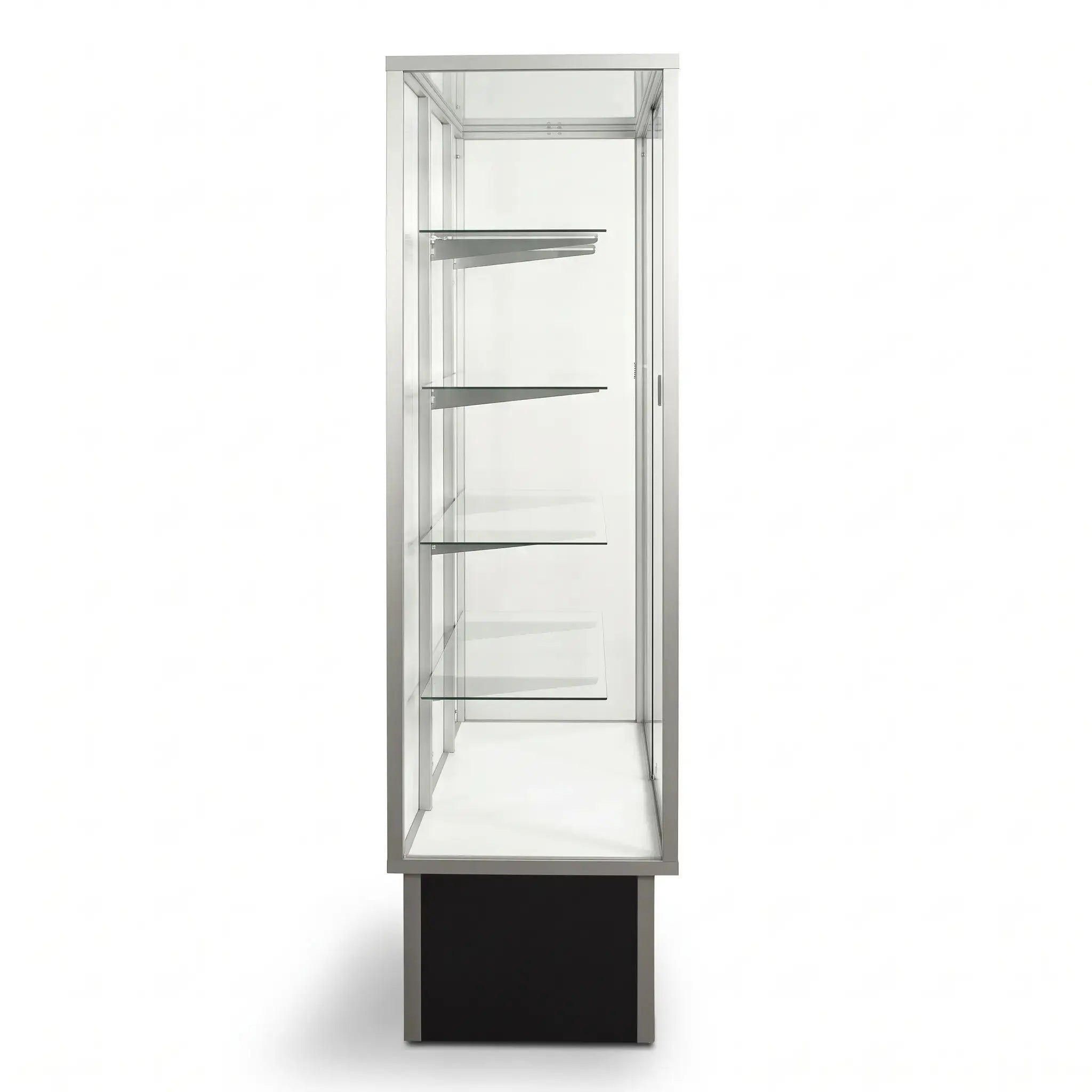 6-Foot Extra Vision Glass Wallcase Display Cabinet