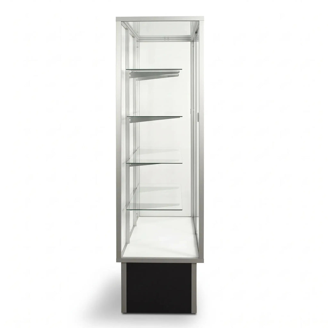 6-Foot Extra Vision Glass Wallcase Display Cabinet