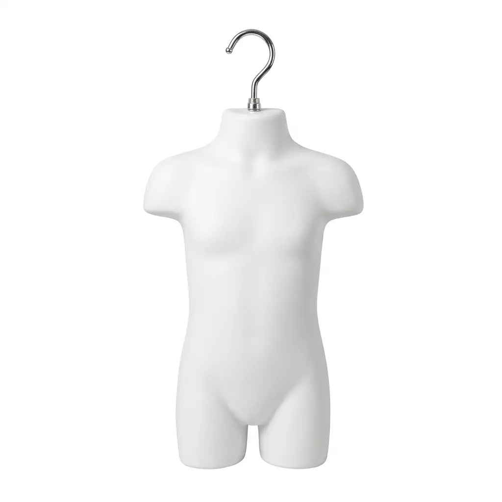 Child Hanging Torso Mannequin with Swivel Hook | Form Display Austin Store Fixtures