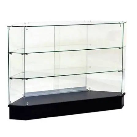 FRAMELESS FULL VISION CORNER SHOWCASE