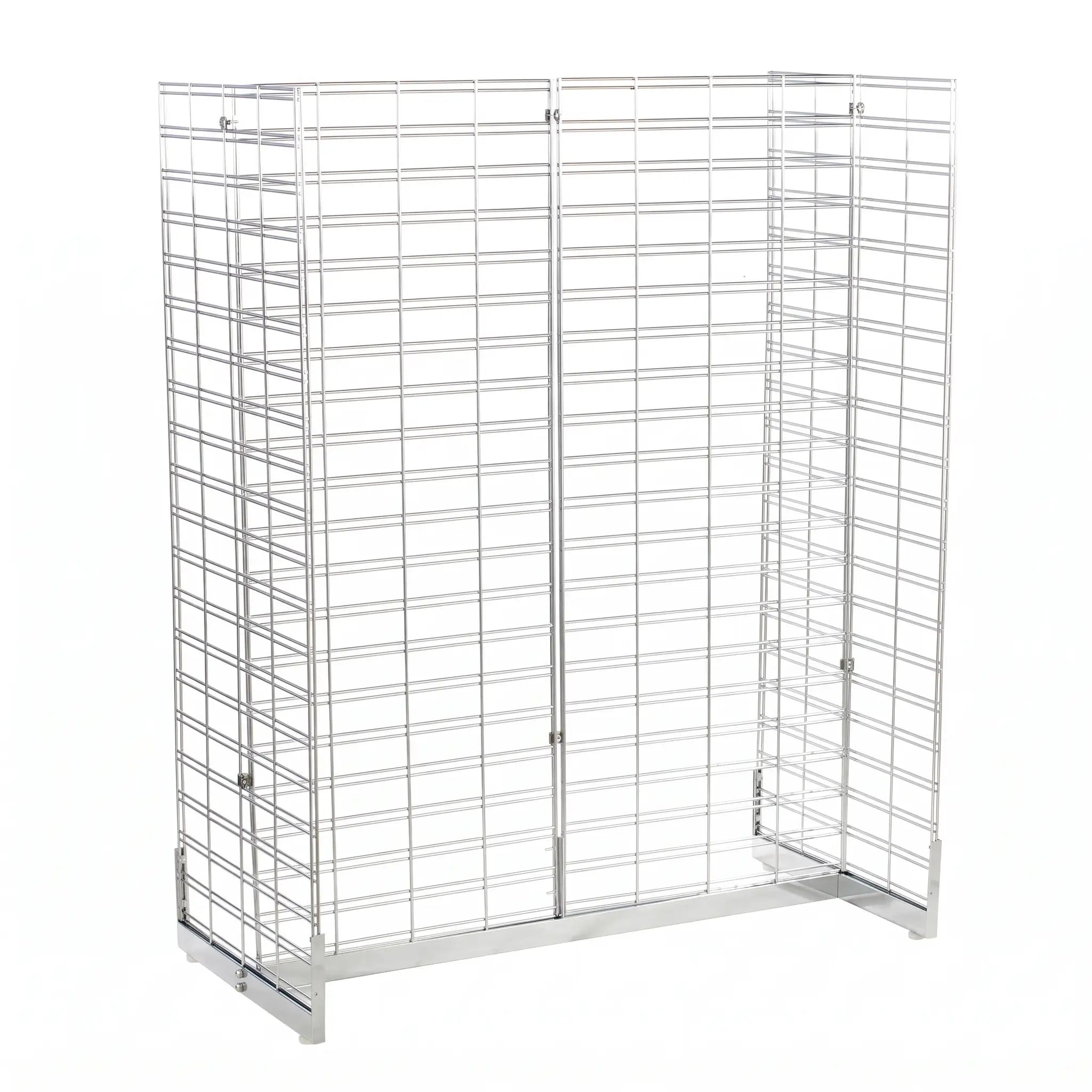 Heavy-Duty Modular Gridwall Display Bases – 4-Way, Gondola & Triangle Options