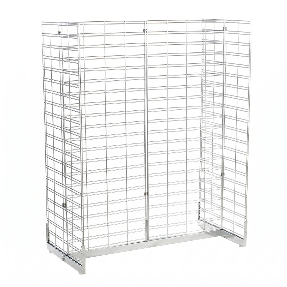 Heavy-Duty Modular Gridwall Display Bases – 4-Way, Gondola & Triangle Options