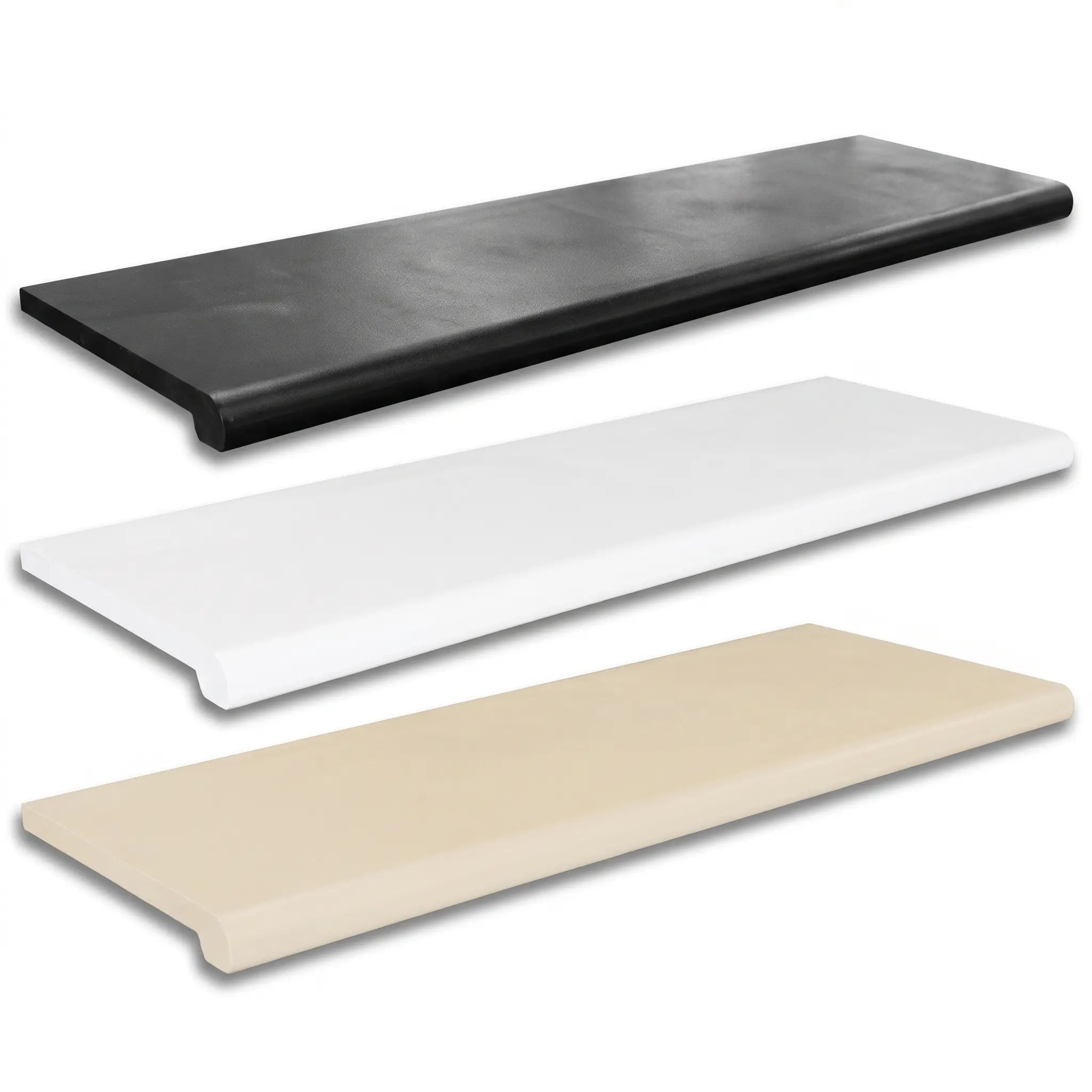 Plastic Bullnose Shelves (4-Pack) – Retail Display Shelving