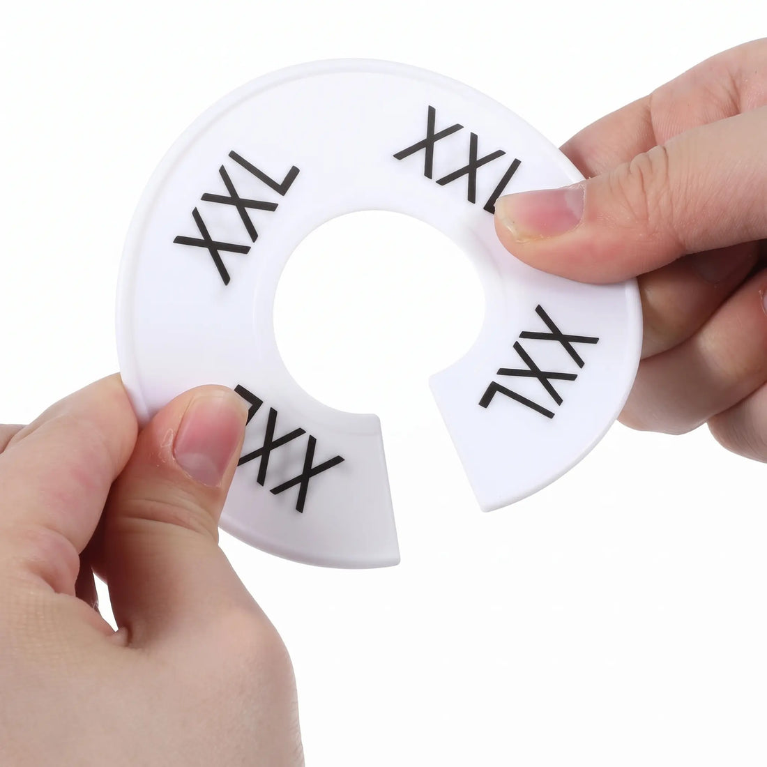 Plastic Clothing Rack Size Dividers (Round & Rectangular) Austin Store Fixtures