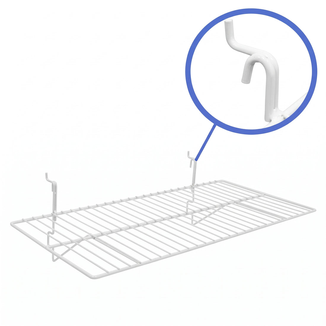 Universal Flat Wire Display Shelf (12" x 24") Austin Store Fixtures