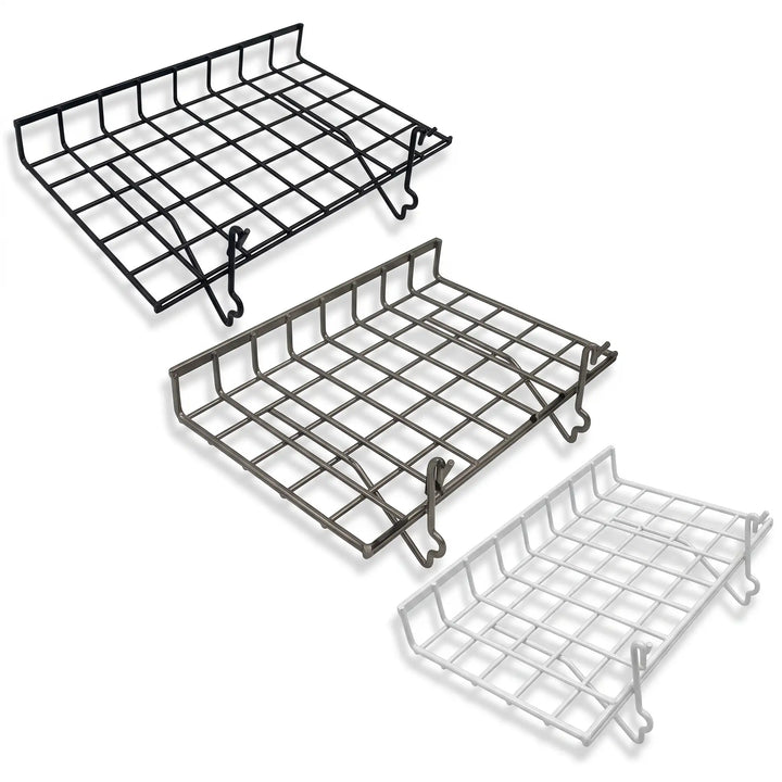 Universal Wire Display Shelf for Slatwall & Gridwall (Flat & Slant) Austin Store Fixtures