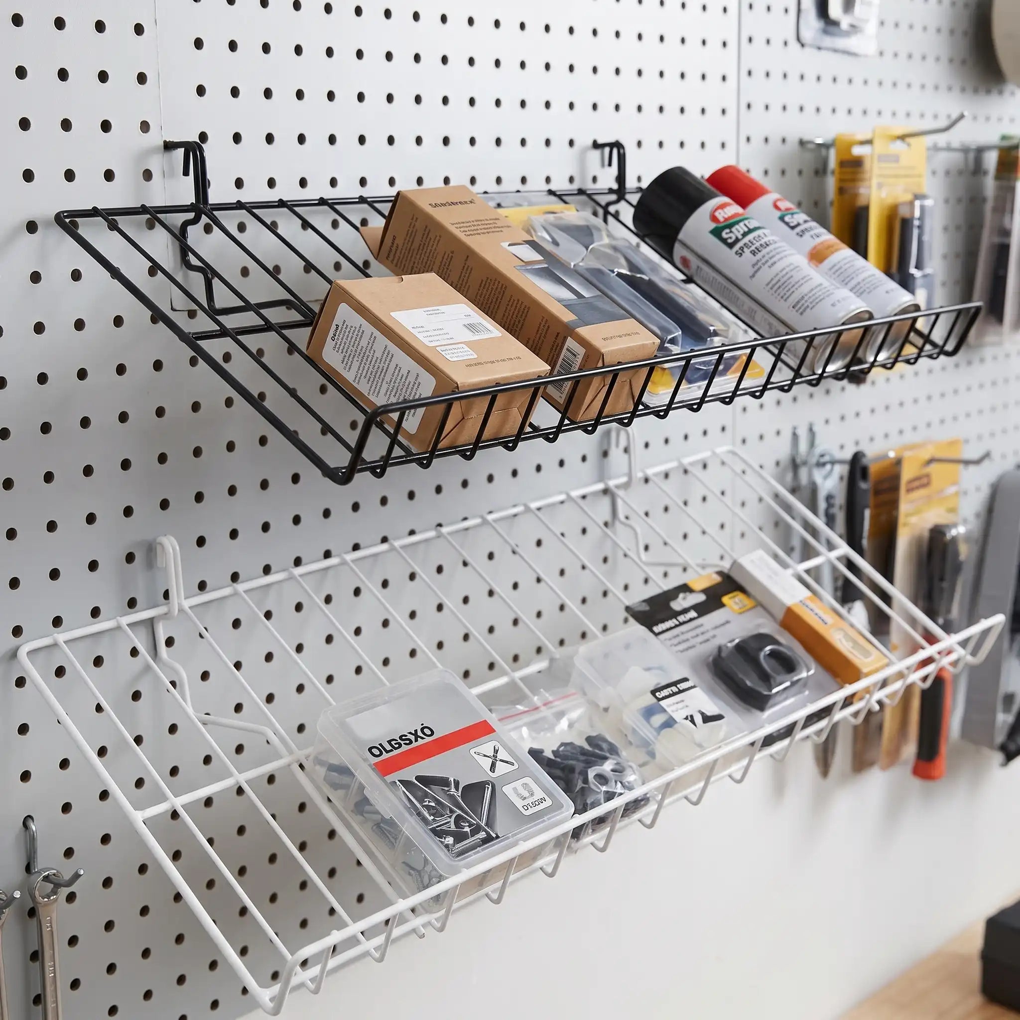 Universal Wire Slant Display Shelf (12" x 24") Austin Store Fixtures