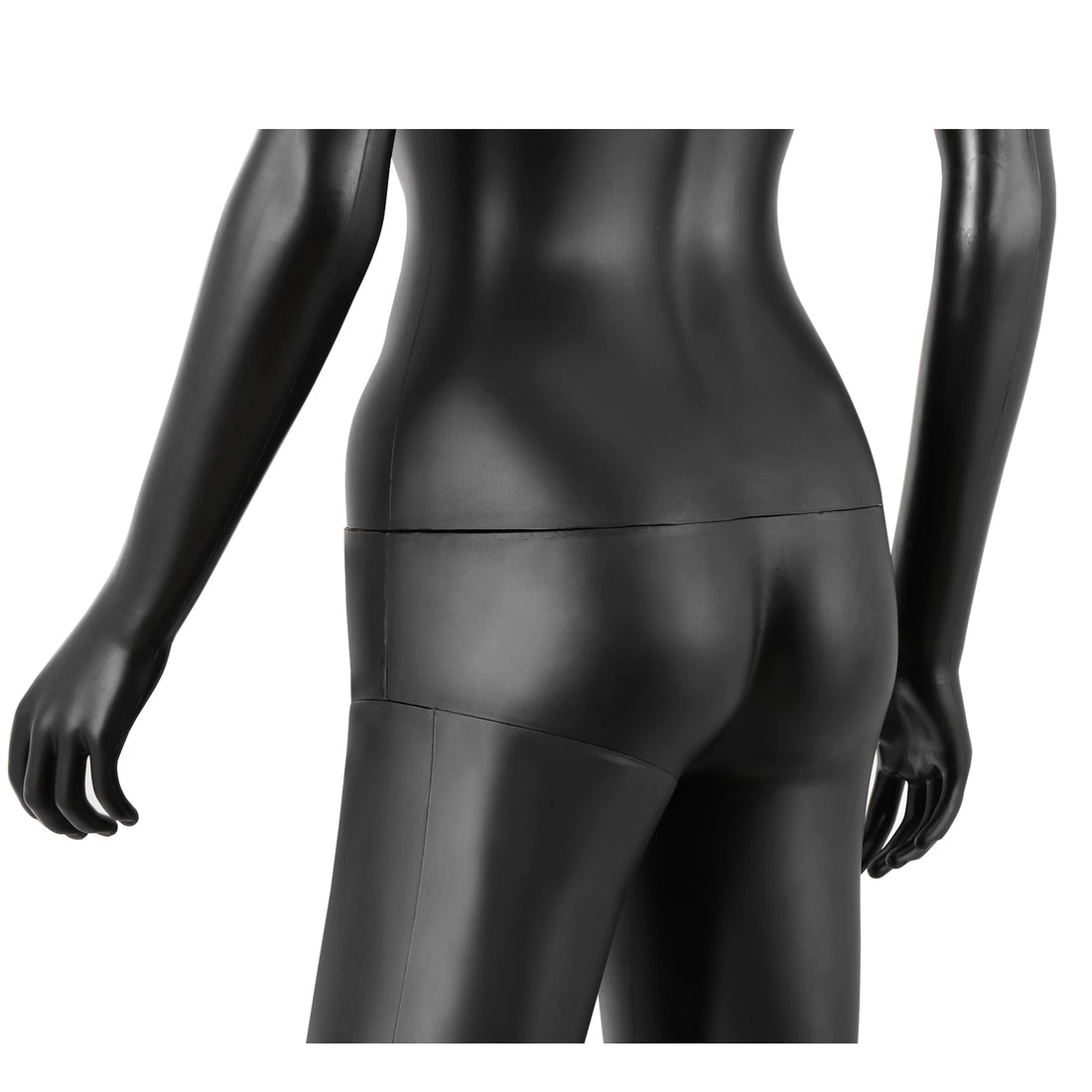High Glossy Female Mannequin with Metal Base (Black & White) Austin Store Fixtures