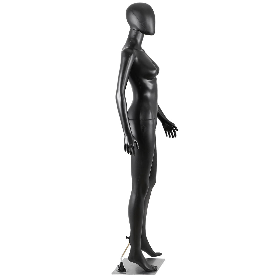 High Glossy Female Mannequin with Metal Base (Black & White) Austin Store Fixtures