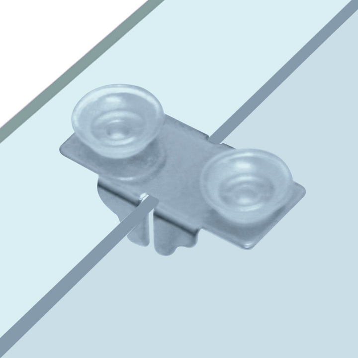 Glass Shelf Rest W/Cushions ASF