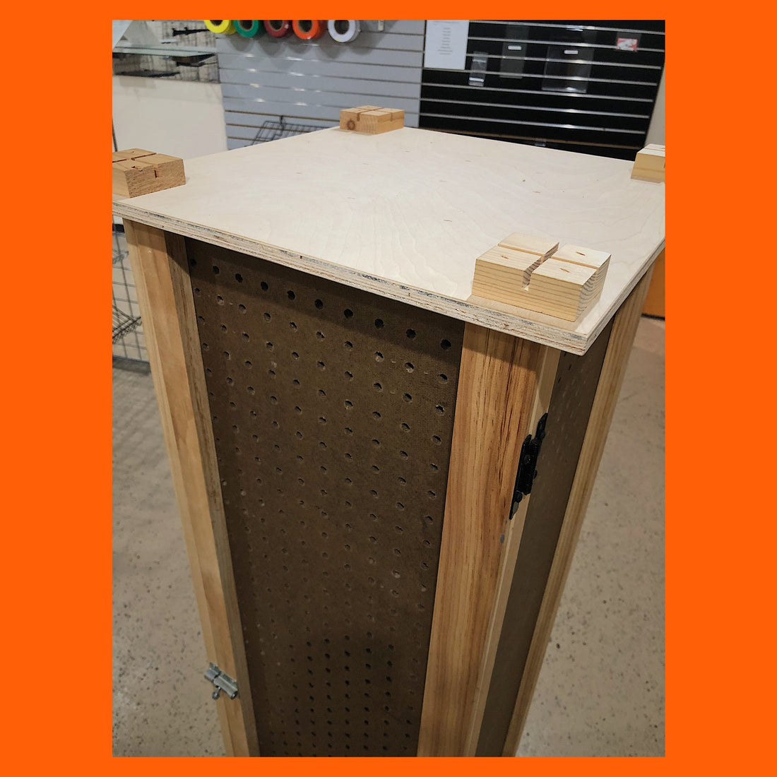 SPINNER PEGBOARD MERCHANDISER ASF