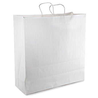 KRAFT PAPER BAGS - KRAFT/WHITE ASF