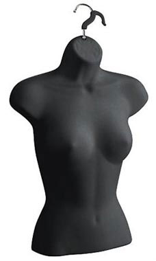 HALF FEMALE MANNEQUIN HANGING TORSOS ASF