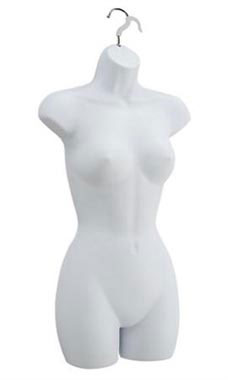 FEMALE FULL MANNEQUIN HANGING TORSOS