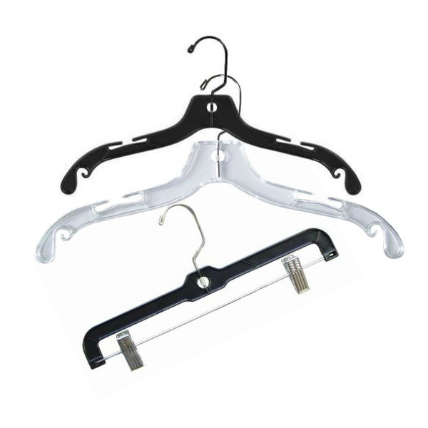 PLASTIC HANGERS (BOXES OF 100 COUNT) ASF