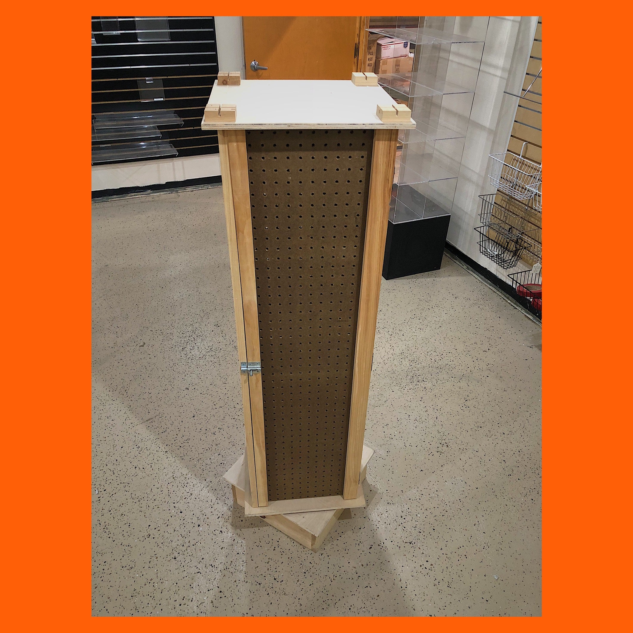 SPINNER PEGBOARD MERCHANDISER ASF