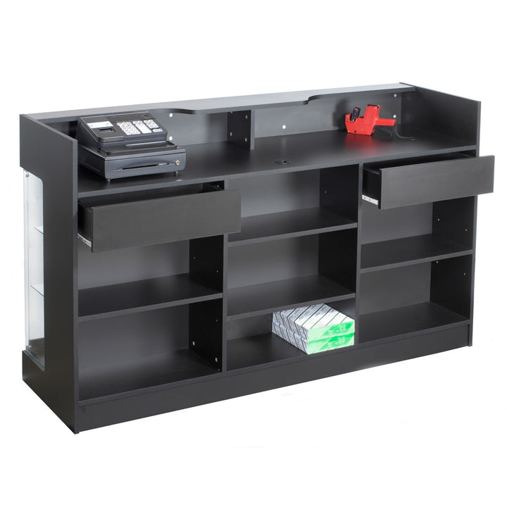 LEDGETOP COUNTERS WITH SHOWCASE FRONT 4' DW ATLANTA