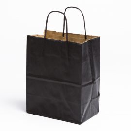 KRAFT PAPER BAGS - BLACK/RED ASF
