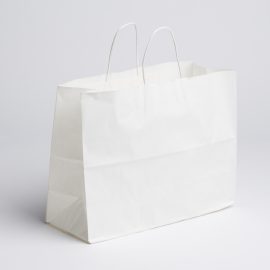 KRAFT PAPER BAGS - KRAFT/WHITE ASF