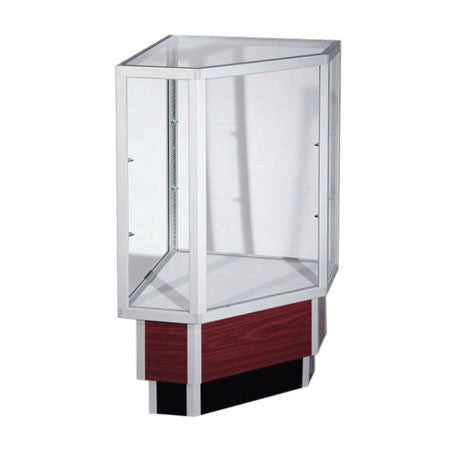 Aluminum Full Vision Glass Corner Fillers
