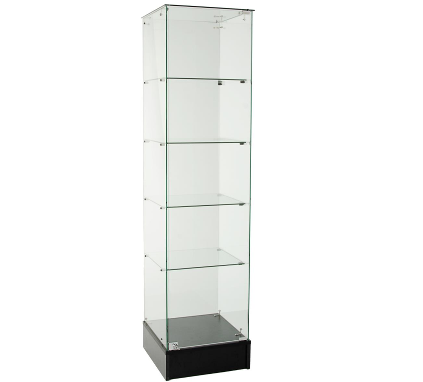 Frameless Tower Case With Front Swing Door ASF