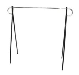 Single Bar Black Beauty Clothing Rack ASF