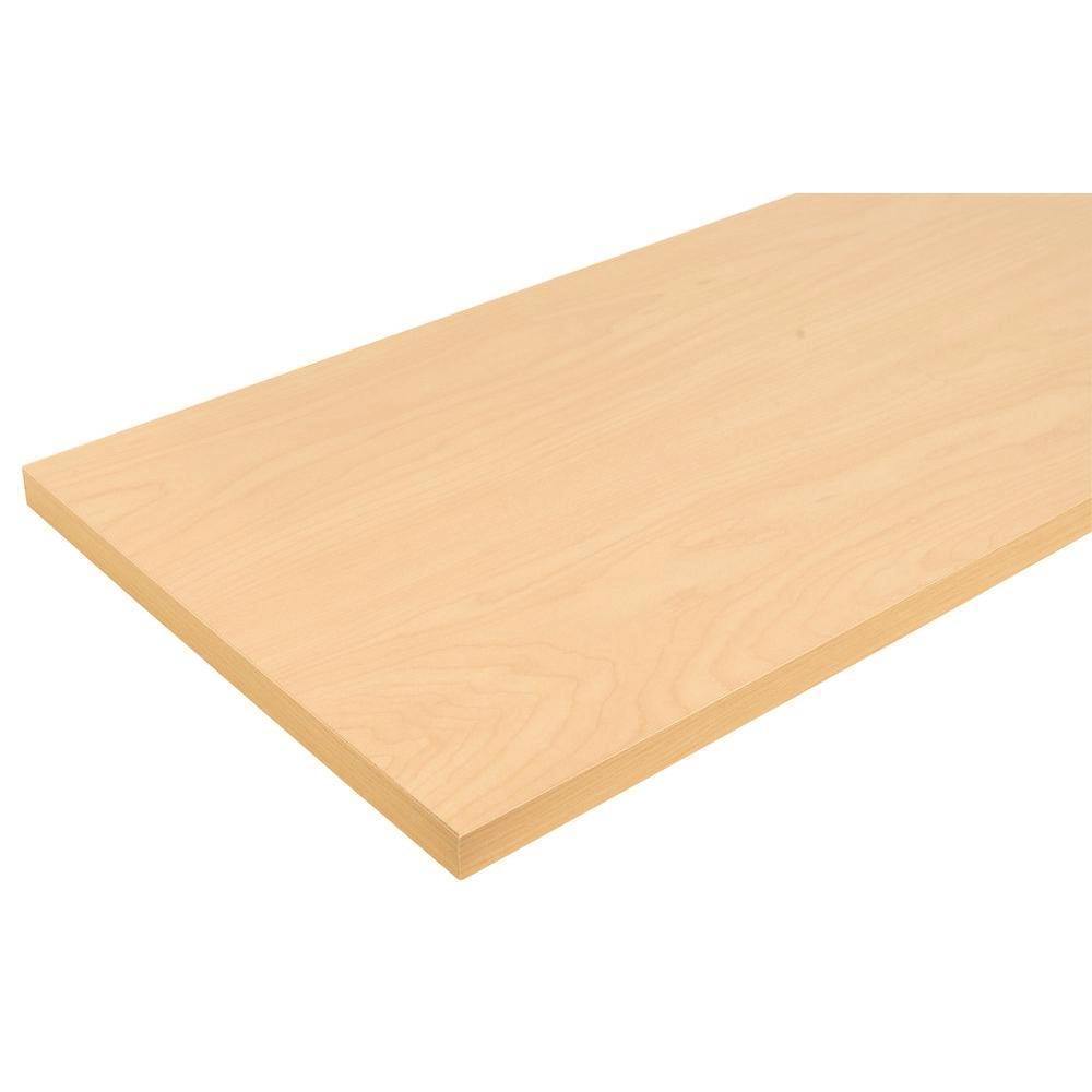 MELAMINE WOOD SHELVING - 5 PACK ASF