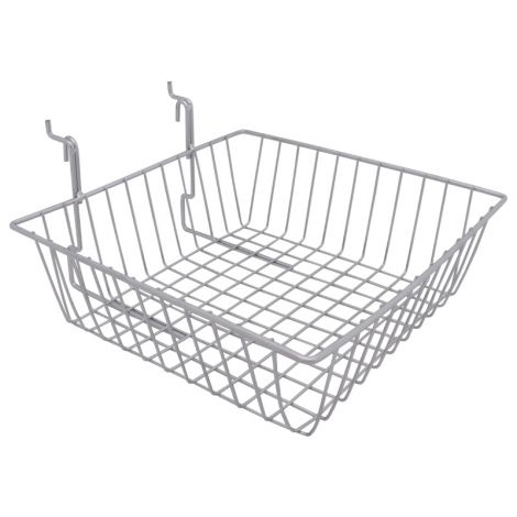 UNIVERSAL BASKETS FOR SLATWALL & GRIDWALL  ARE LOCALLY AVAILABLE AT OUR AUSTIN TX LOCATION AS WELL DELIVERABLE IN CENTRAL TX INCLUDING SAN ANTONIO , BUDA , PFLUGERVILLE , LEANDER , GEORGETOWN , HUTTO TX. !