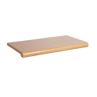 PLASTIC BULL NOSE SHELVES - 4 PACK ASF