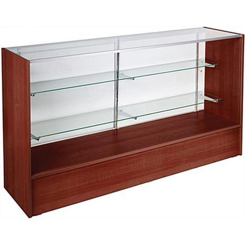 WALNUT FULL VISION SHOWCASE - 5FT