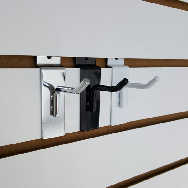 SLATWALL HOOKS - 10 PACK
