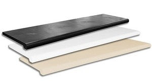 PLASTIC BULL NOSE SHELVES - 4 PACK ASF