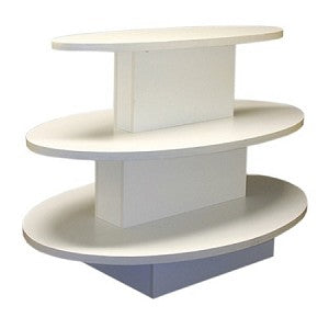 3 TIER DISPLAY TABLES - SQUARE,OVAL,RECTANGLE ASF